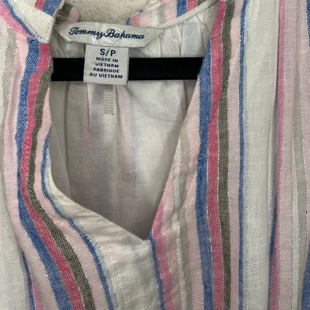 NWOT Tommy Bahama Striped Beach Dress - Picture 4 of 4